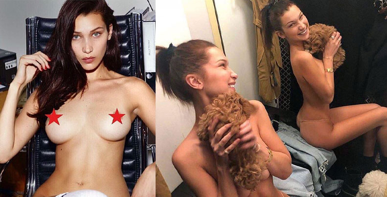 Bella Hadid nude